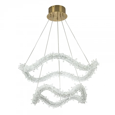 Подвесной светильник светодиодный хрустальный с регулировкой цветовой температуры Modelux MODESTYLE MS.1141.650 BS