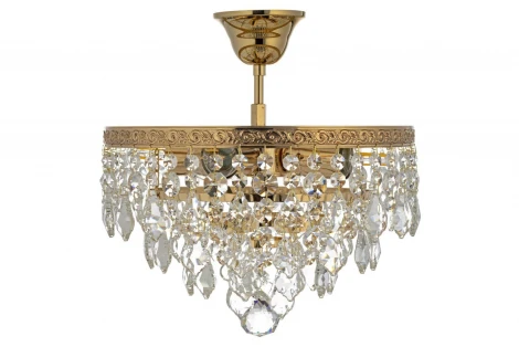 Потолочная люстра буше Arti Lampadari Castellana E 1.3.30.602 G (220V, хрусталь)