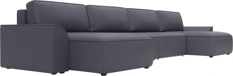 Диван п-образный Лига-048 НПБ лонг Лига Диванов (Экокожа) арт.128353