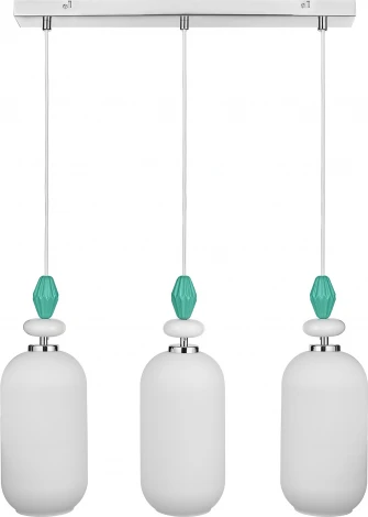 Подвесной светильник 33 ИДЕИ PND172.03.17.027CH-S33WH (220V, на проводе)