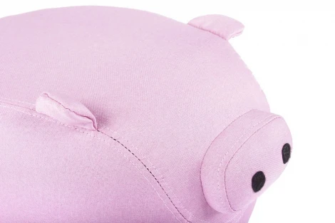 Пуф Поросенок розовый