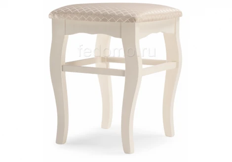 Табурет Woodville Хаконэ молочный / ромб 450688