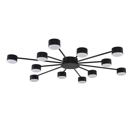 Потолочная люстра Lumion Torina 8344/12C черный, металл GX53 LED 12*7W 220V