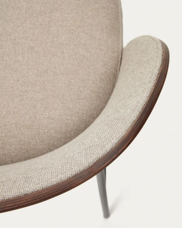 Барный стул La Forma (ex Julia Grup) Eamy (Коричневый/ Фанера)