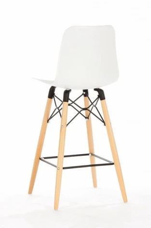 Полубарный стул Eiffel Белый