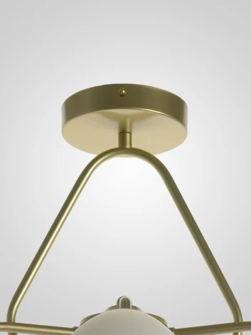 Потолочная люстра на штанге Мелодия Света SL1N SL4813-5 GD 000066041