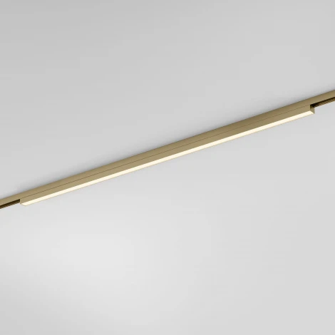 Трековый светильник магнитный Elektrostandard Line Magnetic Brass Line 85527/01 24W 48V 3000K (латунь) (LED)