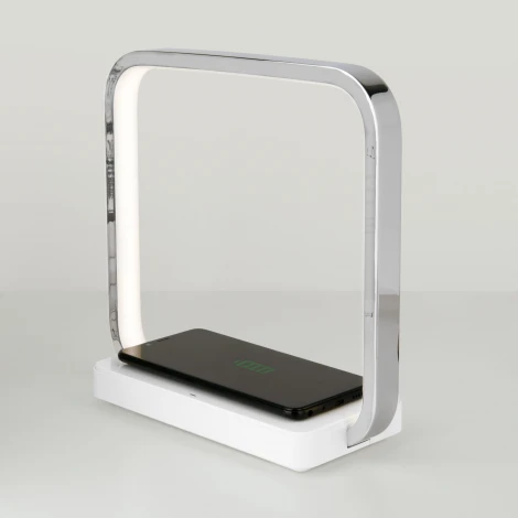 Интерьерная настольная лампа Eurosvet Frame 80502/1 хром