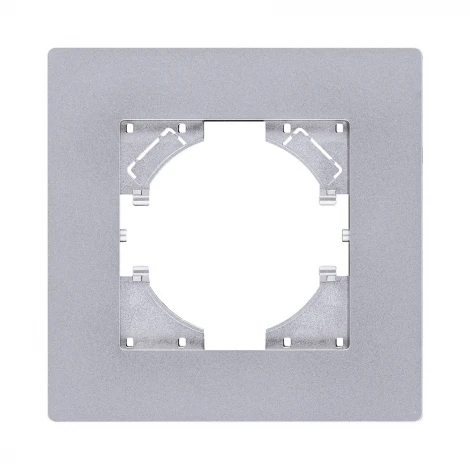 Рамка 1-постовая серый Kollinger Aspekt AT1GY