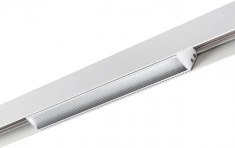 Трековый светильник низковольтный светодиодный Novotech SHINO FLUM 359483 белый LED 12W 48V 3000-6500K (регулировка яркости, управление смартфоном, умный дом - Алиса, Smart Life)