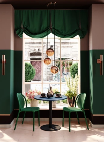 Стул Sheffilton SHT-S172 Темно-зеленый ral 6028 9915720804