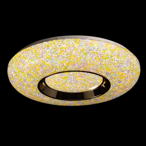 Потолочный светильник круглый с пультом светодиодный De City Ривз 674018101