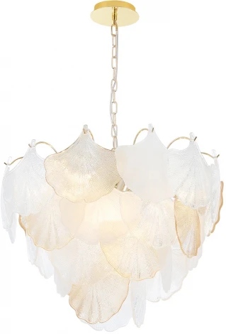 Подвесная люстра Crystal Lux BONITA SP10 (220V, на цепи, ракушка)