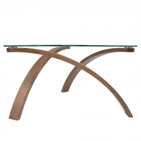 Стол журнальный Гурон 3 орех американский Mebelik 009647