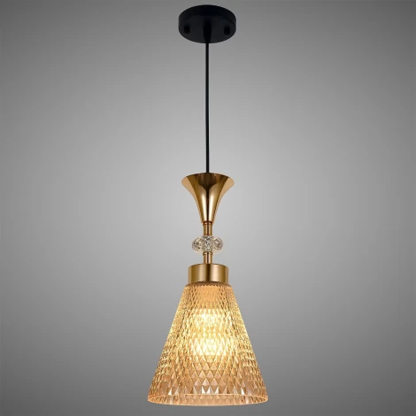 Подвесной светильник Reluce 02005-0.9-01 AMBER (220V, на проводе)