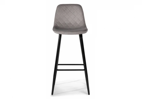 Барный стул capri light gray / black