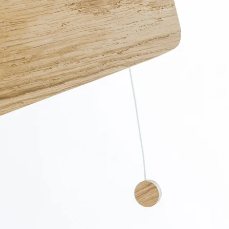 Подвесной линейный светильник с выключателем Nowodvorski Oslo Led 90 Oak 7520 (220V, на тросе)