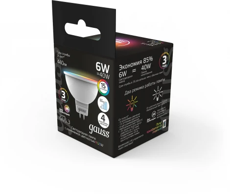 Лампочка светодиодная Gauss 101105406