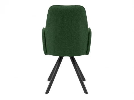 Стул DikLine 293 поворотный BL10 зеленый, ножки черные 00-00084754