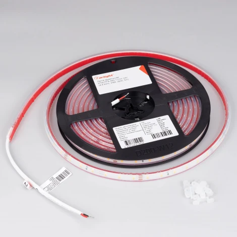 Светодиодная лента герметичная RTW-PFS-A60-11mm 24V Cool 8K (4.8 W/m, IP68, 2835, 5m) (Arlight, -) 034180