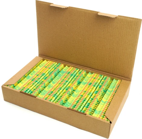 Зажим пружинный 3-х проводной проходной Stekker 49259