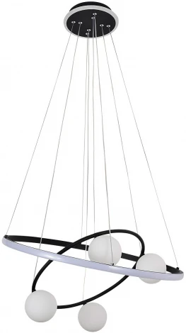 Подвесной светильник F-Promo Orbium 4183-6P (LED, 220V, пульт управления, на тросе, шарики)