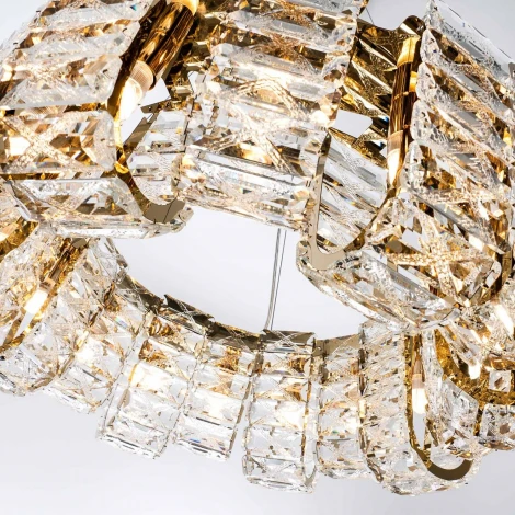 Подвесная люстра хрустальная Modelux MODELUX ML.755.16 GD