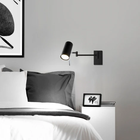 Спот для чтения Lank 20166/1 Eurosvet черный (220V)