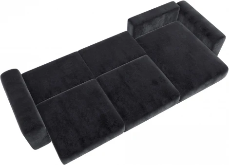 Диван угловой Лига-056 НПБ Лонг угол универсальный Лига Диванов (Велюр) арт.129167