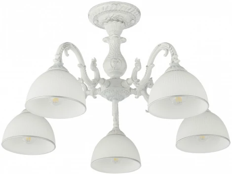 Потолочная люстра на штанге Arte Milano AM346410 346410/5 WT+SL (220V)