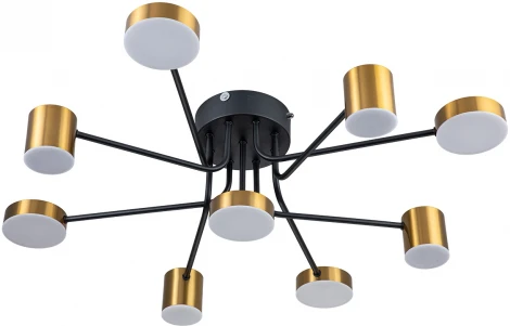 Потолочная люстра на штанге Escada Ogma 10235/9LED