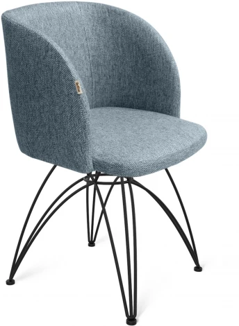 Стул SHT-ST33/S112 синий лед/черный муар Sheffilton 4980250301