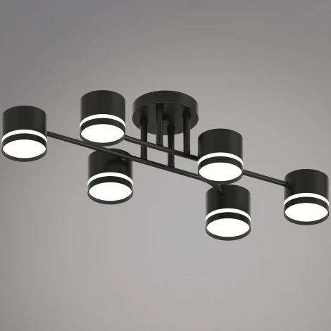 Потолочная люстра на штанге Reluce 77730-0.3-06 GX53 BK