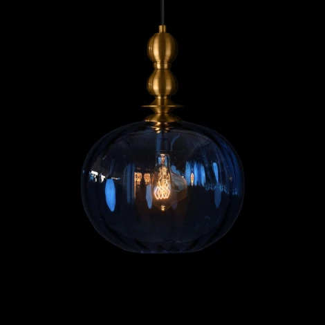 Подвесной светильник Loft It Melon 10426 Blue (220V, на проводе, шар)