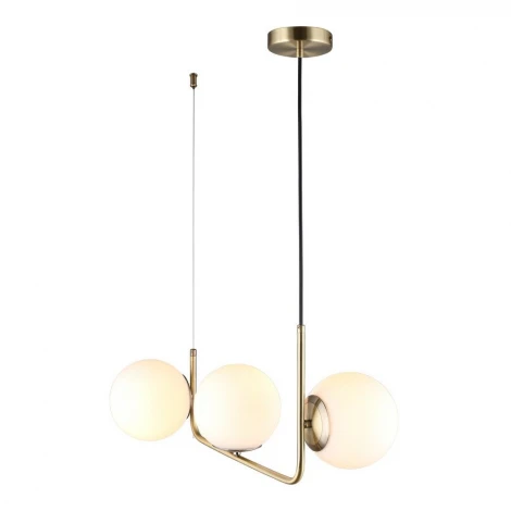 Подвесной светильник Omnilux Avetrana OML-66603-03 (220V, на тросе, шарики)