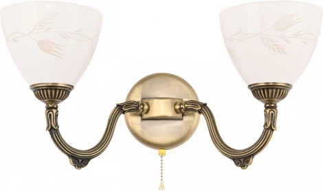 Бра с выключателем Arte Milano AM343837 347837/2W AB (220V)