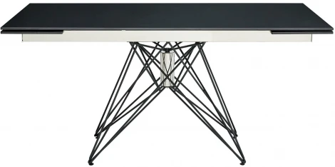 Стол T 041 (140) камень черный матовый