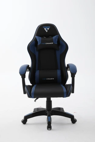 Кресло спортивное TopChairs Shadow черно-синий арт.УТ000039466