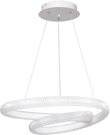 Подвесной светильник DeMarkt Оскар 510015301 (LED, 220V, пульт управления, на тросе)