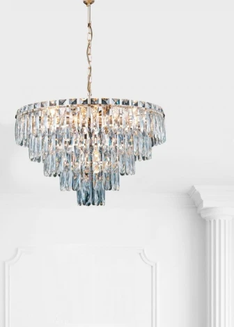 Подвесная люстра Lumien Hall Kristin LH0066/10H-AB-CL