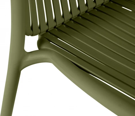 Стул уличный Scoop ОГОГО Обстановочка! (Пластик/Оливковый) арт.926842