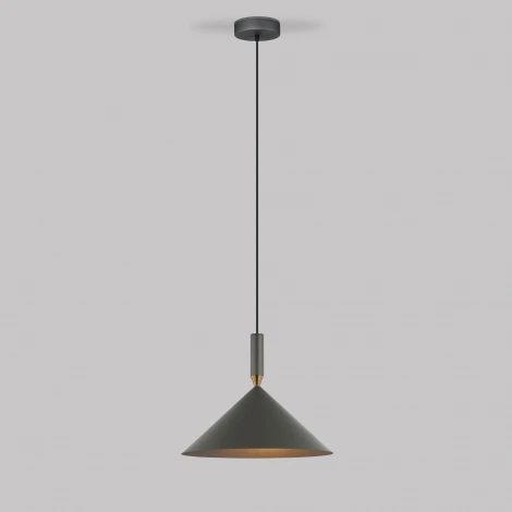 Подвесной светильник Eurosvet Nippon 50024/1 серый (220V, на проводе)