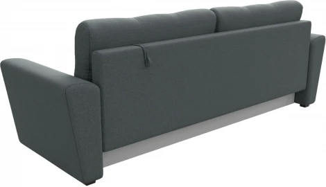 Диван прямой Амстердам Лайт (Серый/Рогожка) Лига Диванов арт.121134