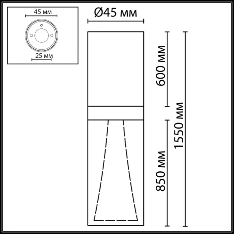 Потолочный светильник Odeon Light Defance 7143/4CL черный gun powder/акрил/металл IP20 LED 4W 280Лм 3000K 180° 220V