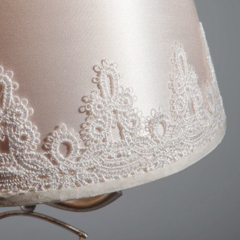 Интерьерная настольная лампа Eurosvet Incanto 01022/1 серебро (220V, выключатель)