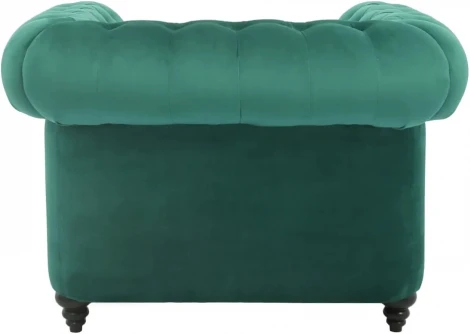 Кресло Chester Classic ОГОГО (арт.665407), (Ткань/Темно-зеленый)