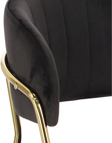 Стул Whispered Fusion Hesby Велюр/Черный арт.HSBI_DC72_black