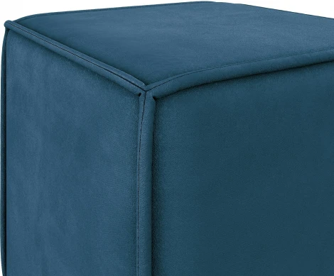 Маленькая радость Пуф квадратный синий D1 furniture арт.AAA41664008