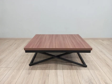 Стол трансформер 1, чёрный/шимо темный ГЗМИ Орфей 102143