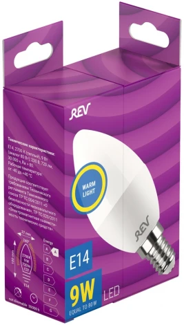Лампочка светодиодная REV 32410 2